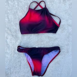 Tie Dye‎ Halter Bikini